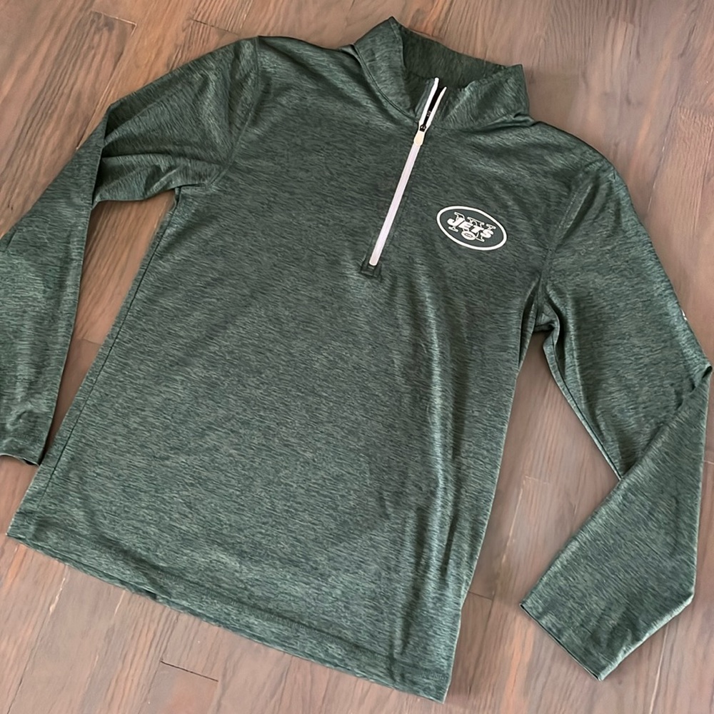 NY Jets Majestic Cool Base Long Sleeve Shirt size small
